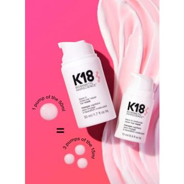 K18 Mini Leave-In Hair Mask for Damage Repair and Care