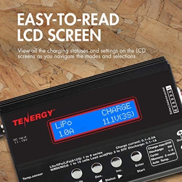 Tenergy TB-6AB Balance Charger for Hobby Use