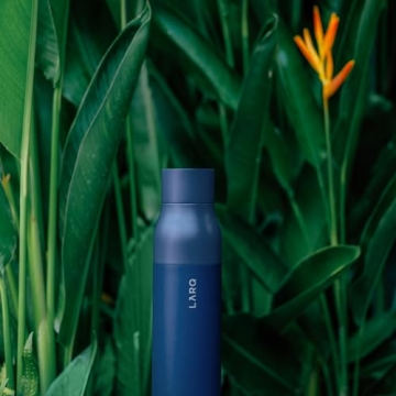 LARQ PureVis Self-Cleaning Water Bottle in Monaco Blue