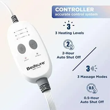 Bedsure Heating Pad Neck and Shoulders Relief 12 x 24