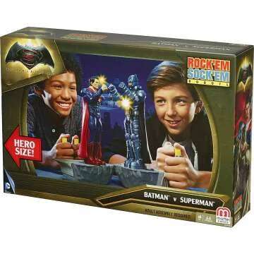 Batman Vs. Superman Rock 'Em Sock 'Em Robots Game