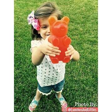 DIY Giant Gummy Bear Mold | Premium Silicone & Gift Bags