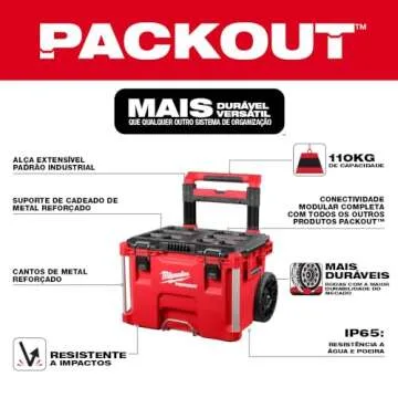 Milwaukee 48-22-8426 Packout, 22", Rolling Tool Box