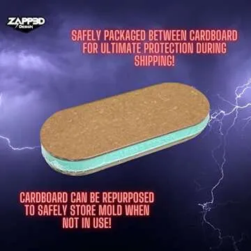 Zapp3D Oval Tray Silicone Mold for DIY Crafts