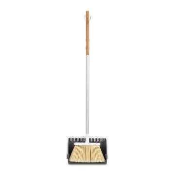 Full Circle Tag Team Easy-Empty Broom and Dustpan Sweep Set