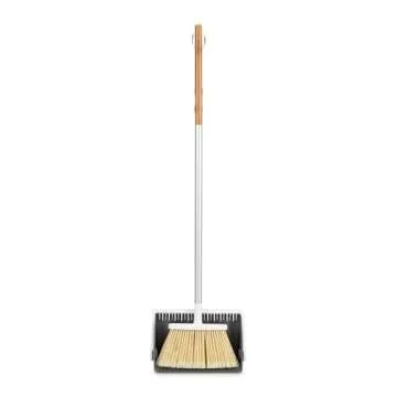 Full Circle Tag Team Easy-Empty Broom and Dustpan Sweep Set