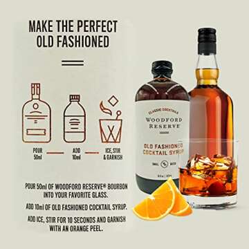 Woodford Reserve Old-Fashioned Cocktail Syrup - Easy Mix