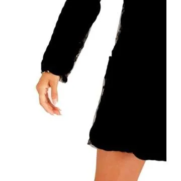 Milumia Women's Black Tunic - Stylish & Versatile Dress