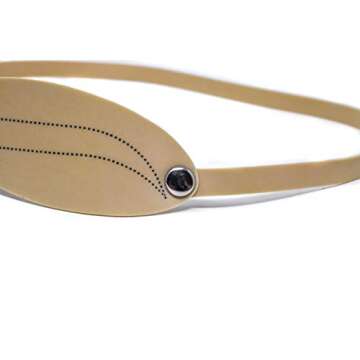 Eyebrow Tattoo Fake Skin Practice Headband Special For Beginners Tattoo Eyebrow Practicing Designs (Pack of 10)