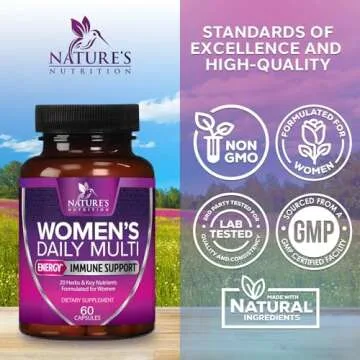 Multivitamin for Women - Daily Vitamin & Mineral Supplement