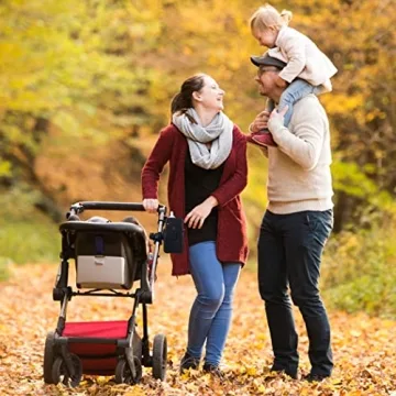Universal Stroller Cup Holder with Phone Holder for Easy Use