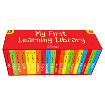 My First Complete Learning Library: 20 Board Books for Kids (Horizontal Design)