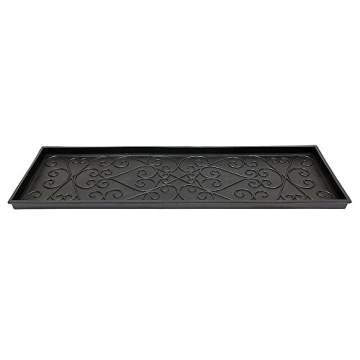 Achla Designs Scrollwork Rubber Boot Tray - Large