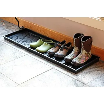 Stylish Achla Designs Rubber Boot Tray for Home Use