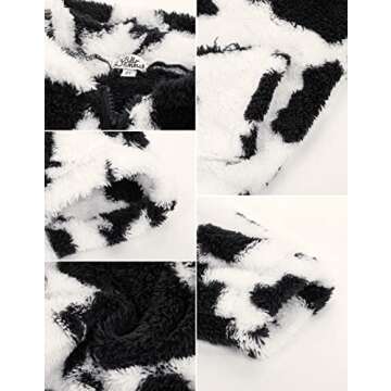 Danna Belle Girls Full Zip Fleece Hoodie Jacket for Winter