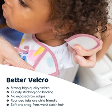 Tiny Twinkle Mess-Proof Bib for Easy Feeding and Travel
