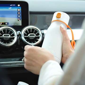 BuubiBottle Portable Milk Warmer for Baby by Quark - Rechargeable USB Bottle Warmer for Breastmilk, ...