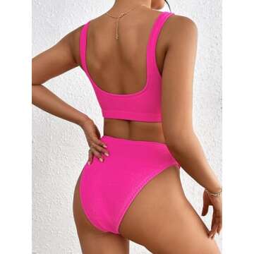 Chic Two Pieces Bikini Set for Summer Fun