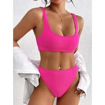 Chic Two Pieces Bikini Set for Summer Fun