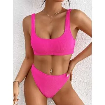 Chic Two Pieces Bikini Set for Summer Fun