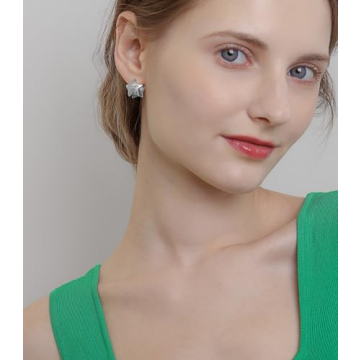 OZEL Star Earrings - Unique Reversible Huggie Design