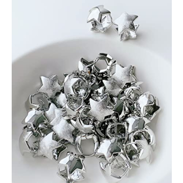 OZEL Star Earrings - Unique Reversible Huggie Design