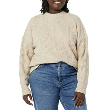Cozy Amazon Essentials Cable Knit Sweater for Women