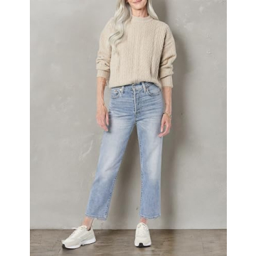 Cozy Amazon Essentials Cable Knit Sweater for Women