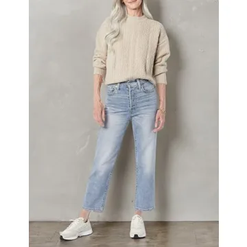 Cozy Amazon Essentials Cable Knit Sweater for Women