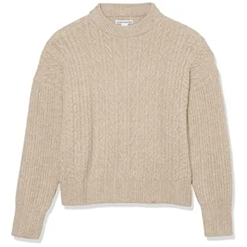 Cozy Amazon Essentials Cable Knit Sweater for Women