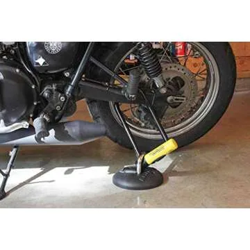 Kryptonite New York Long Shackle Bike U-Lock, Heavy Duty Anti-Theft Security Bicycle Lock Sold Secure Gold, 16mm Long Shackle with Keys, Ultimate Security Lock for Bicycles E-Bikes Scooters