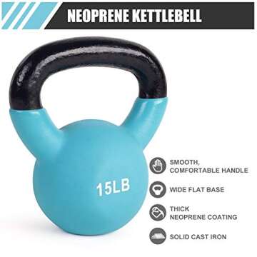 LIONSCOOL Kettlebell (15LB)