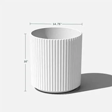 Veradek Demi Planter - Modern, Durable, Versatile Indoor & Outdoor