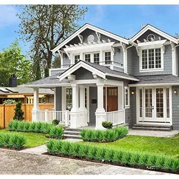 Ouddy Artificial Wheat Grass UV Resistant for Home Decor