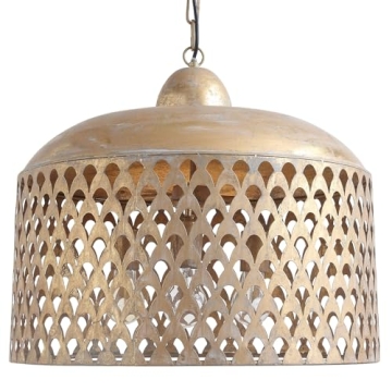 Creative Co-Op Gold Metal Pendant Light for Your Home