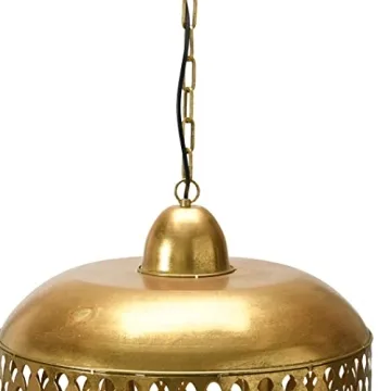 Creative Co-Op Gold Metal Pendant Light for Your Home