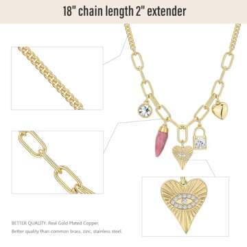 CherLove Evil Eye Necklace - Stylish & Protective Jewelry