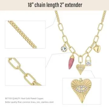 CherLove Evil Eye Necklace - Stylish & Protective Jewelry