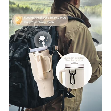 Dabria Neoprene Water Bottle Holder for Stanley Tumblers