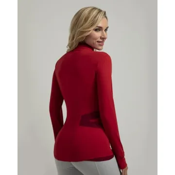 QueenieK Women's Slim Fit Workout Jacket - Shapes & Breathes