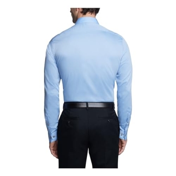 Calvin Klein Men's Slim Fit Non-Iron Dress Shirt Mist