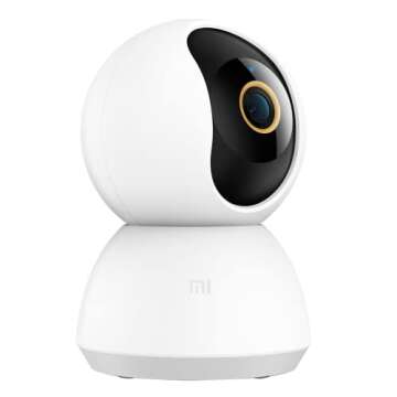 Xiaomi Smart Camera C300, 2K Clarity, 360° Vision, AI Human Detection, F1.4 Large Aperture and 6P L...