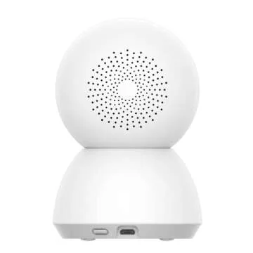 Xiaomi Smart Camera C300, 2K Clarity, 360° Vision, AI Human Detection, F1.4 Large Aperture and 6P Lens, Enhanced Color Night Vision in Low Light, Full Encryption for Privacy Protection, White