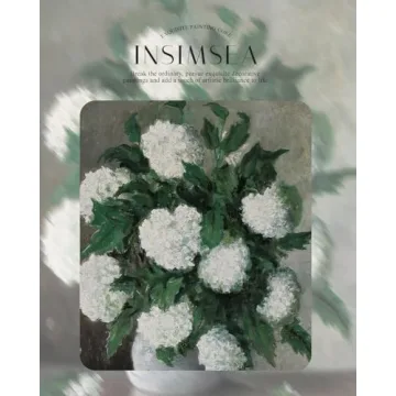 InSimSea Retro Gold Framed Hydrangea Wall Art 16x20