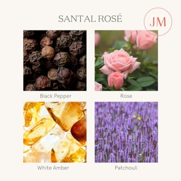 Luxury Vegan Rose Candle for Home Decor and Gifts