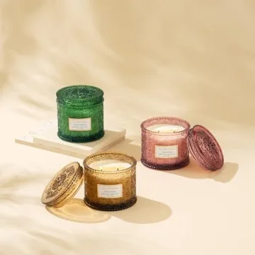 Luxury Vegan Rose Candle for Home Decor and Gifts