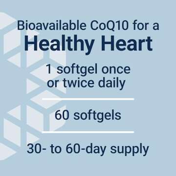 Life Extension Super Ubiquinol CoQ10 for Energy & Heart Health