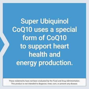 Life Extension Super Ubiquinol CoQ10 for Energy & Heart Health