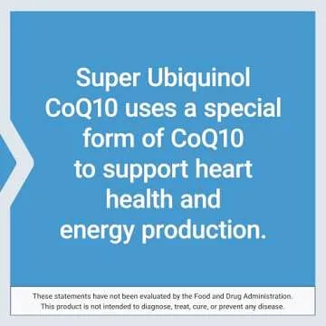 Life Extension Super Ubiquinol CoQ10 for Energy & Heart Health