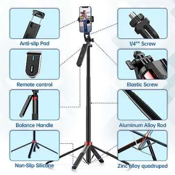 Ulanzi MA09 Selfie Stick Tripod for Ultimate Versatility